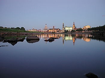 Dresden von der Marienbrücke